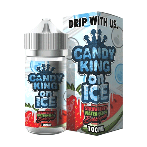 Candy king on ice strawberry watermelon bubblegum 100ml vape culture vape store 1