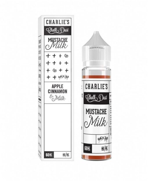 Charlies chalk dust e28093 mustache milk e28093 apple cinnamon milk 60ml 1