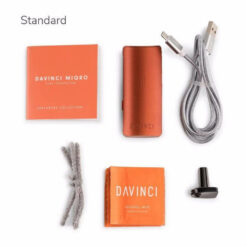 Davinci miqro standard box contents dry herb vaporizers