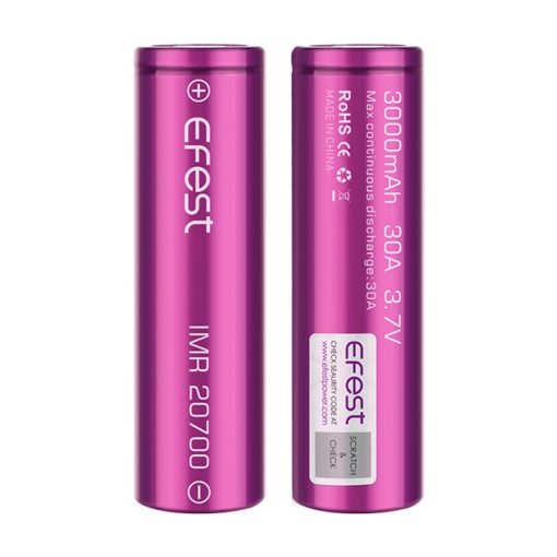 Efest 20700 3000mah battery vape culture melbourne vape store 1 1