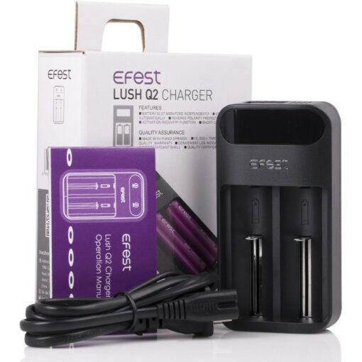 Efest lush q2 charger and au plug vape culture melbourne vape store 1 1