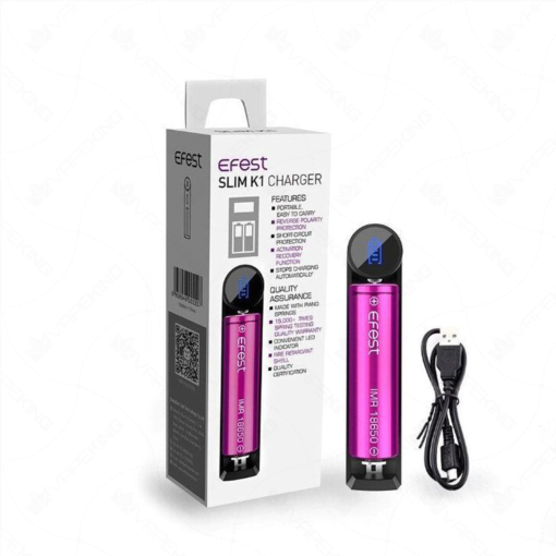 Efest slim k1 charger with usb cable vape culture melbourne vape store 290801f299 1