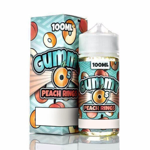 Gummy o s e liquid e liquid gummy o s e liquid peach rings 100ml vape empre vape shop 2 2
