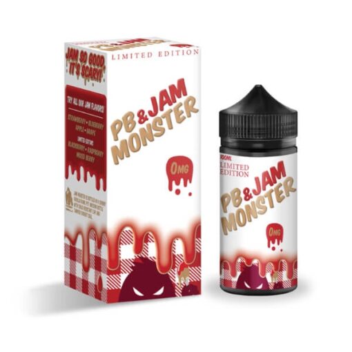 Jam monster peanut butter strawberry jam vape culture vape store 1