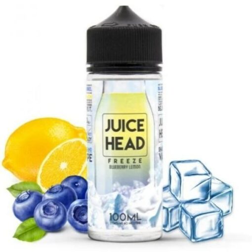 Juice head freeze blueberry lemon 100ml e liquid 2000x 1