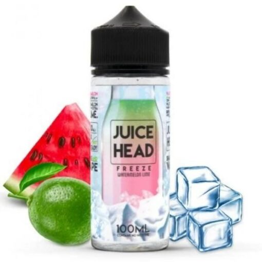 Juice head freeze watermelon lime 100ml e liquid 2000x 1