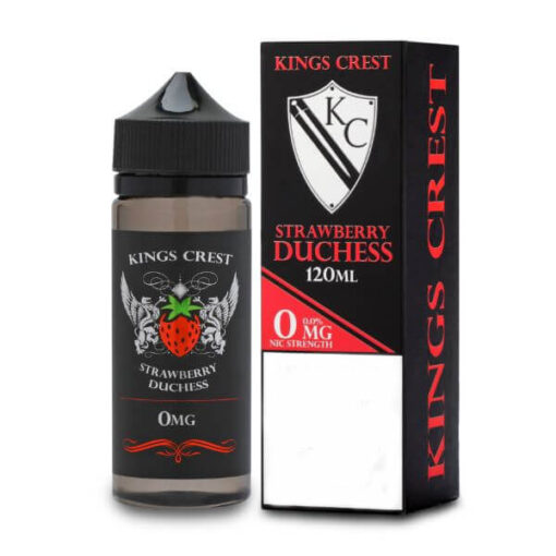 Kings crest strawberry duchess 120ml vape culture store melbourne 1 1 2