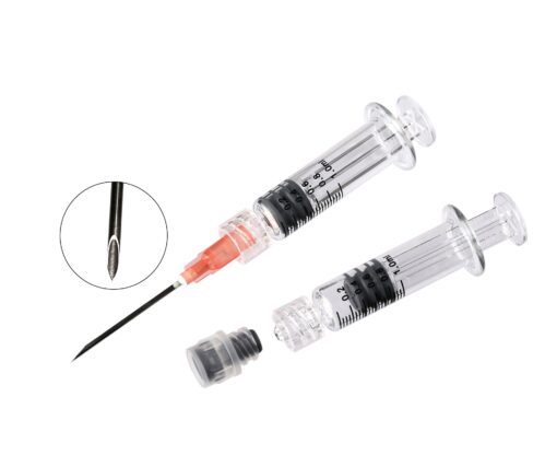 Ltq luer lock glass syringes 2ml 2 1