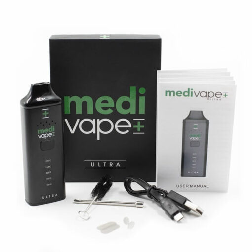 Medivape plus ultra dry herb vaporiser vaporizer vape shop melbourne contents vape shops 1
