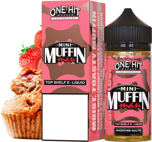 Mini muffin man 100ml vape culture melbourne vape store 1