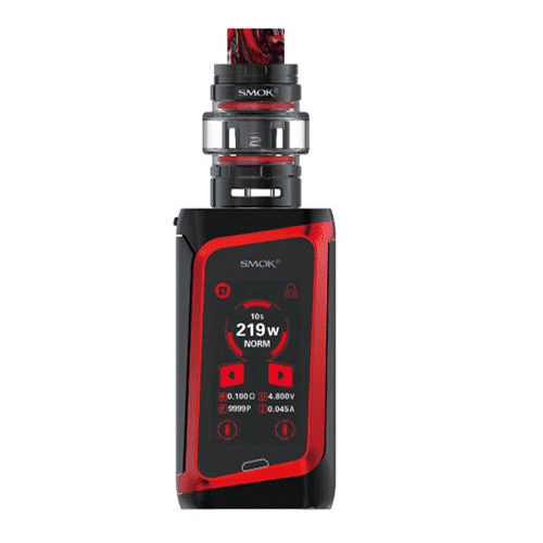 Smok morph 219 kit with tf tank vape culture melbourne vape store black red 3